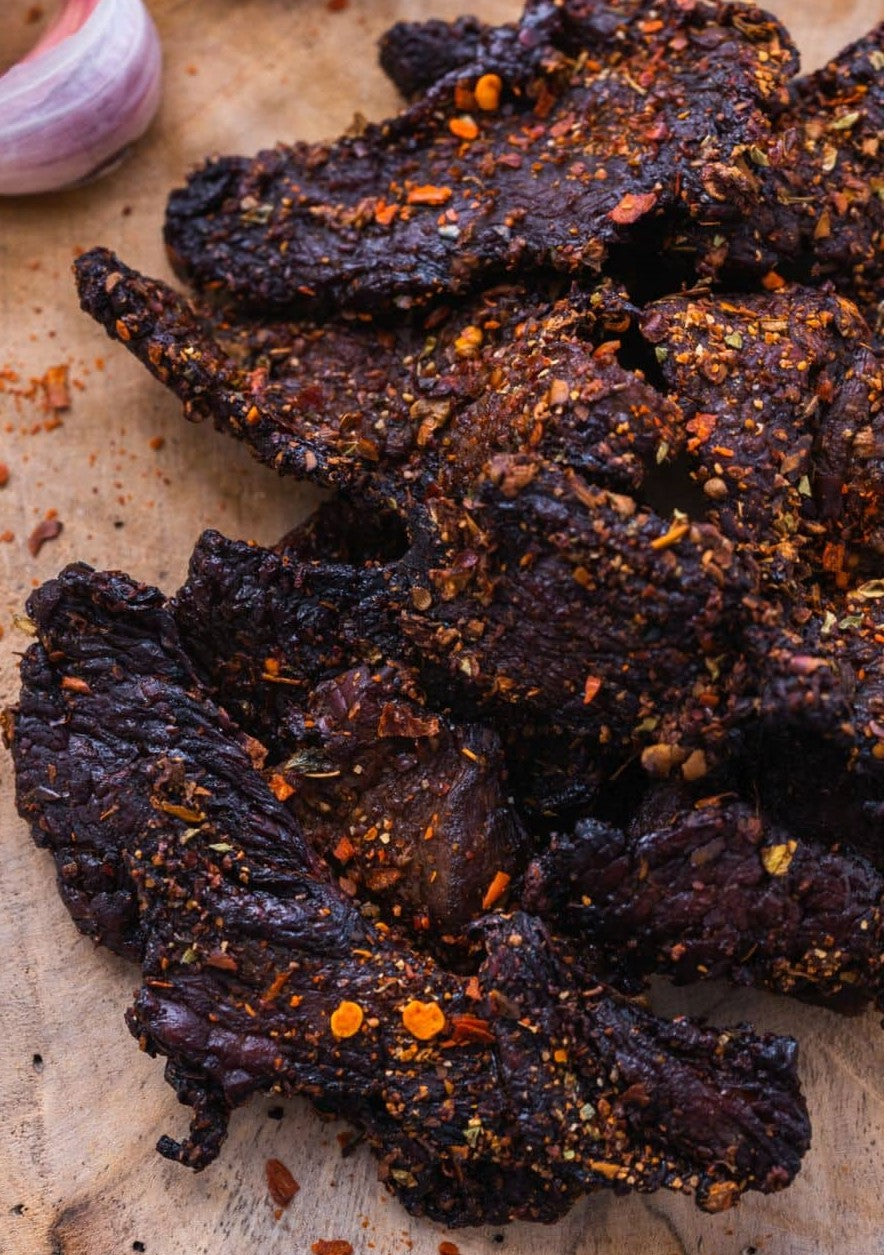 Bar-B-Q Flavored Halal Beef Jerky – 100g | High-Protein Snack | Tender, Slow-Cooked & Perfectly Seasoned