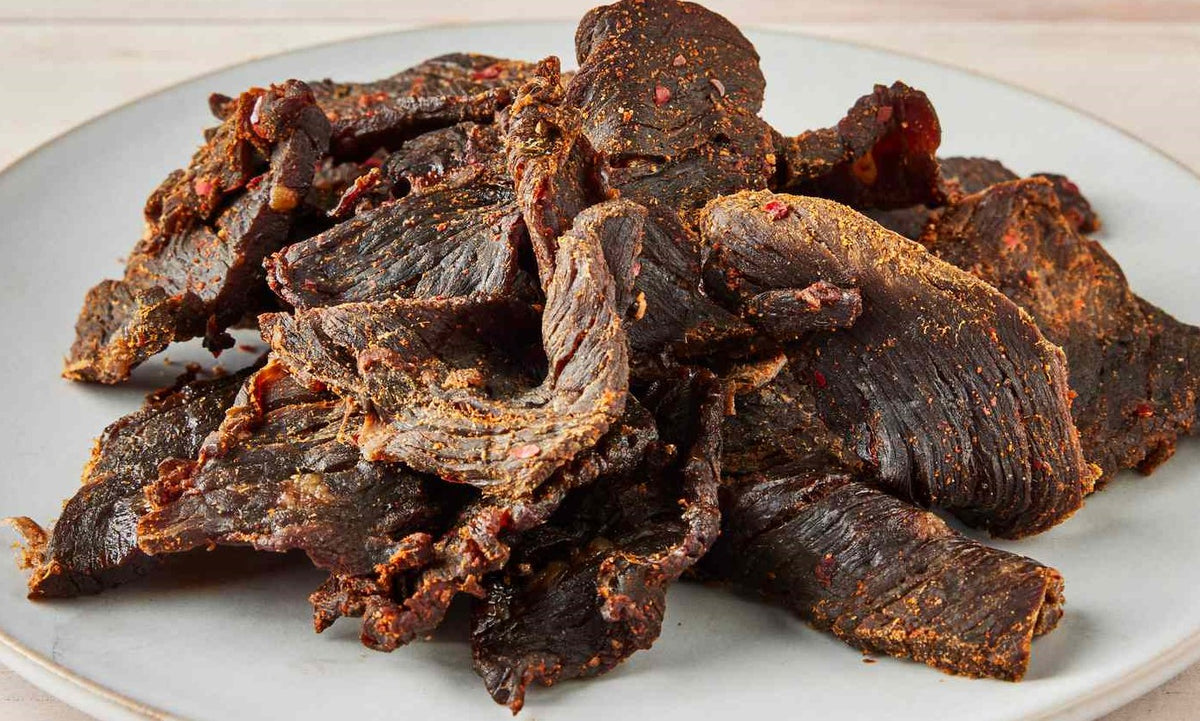 Pari Pari Steak Halal Beef Jerky 100g – Savory & Tender Premium Beef Snack | Perfectly Marinated High-Protein Ready-to-Eat Jerky