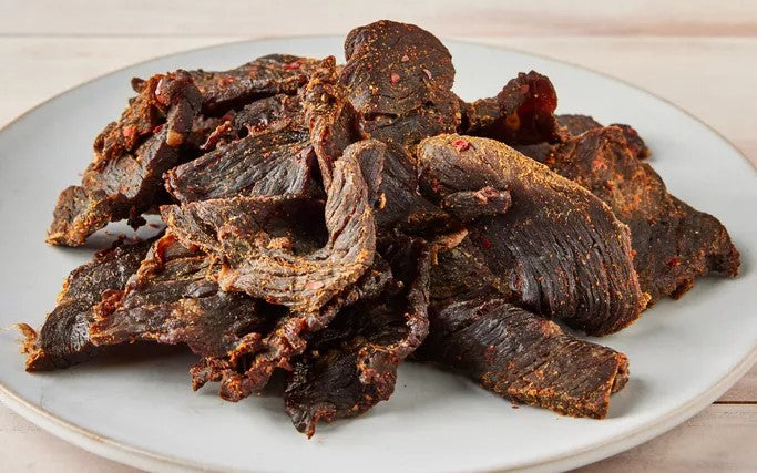 Pari Pari Steak Halal Beef Jerky 100g – Savory & Tender Premium Beef Snack | Perfectly Marinated High-Protein Ready-to-Eat Jerky