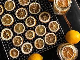Dehydrated Lemon Slices – 100g Pack | 100% Natural, Preservative-Free Dried Lemon | Citrus Slices for Tea, Detox Water, Cocktails, Baking & Cooking