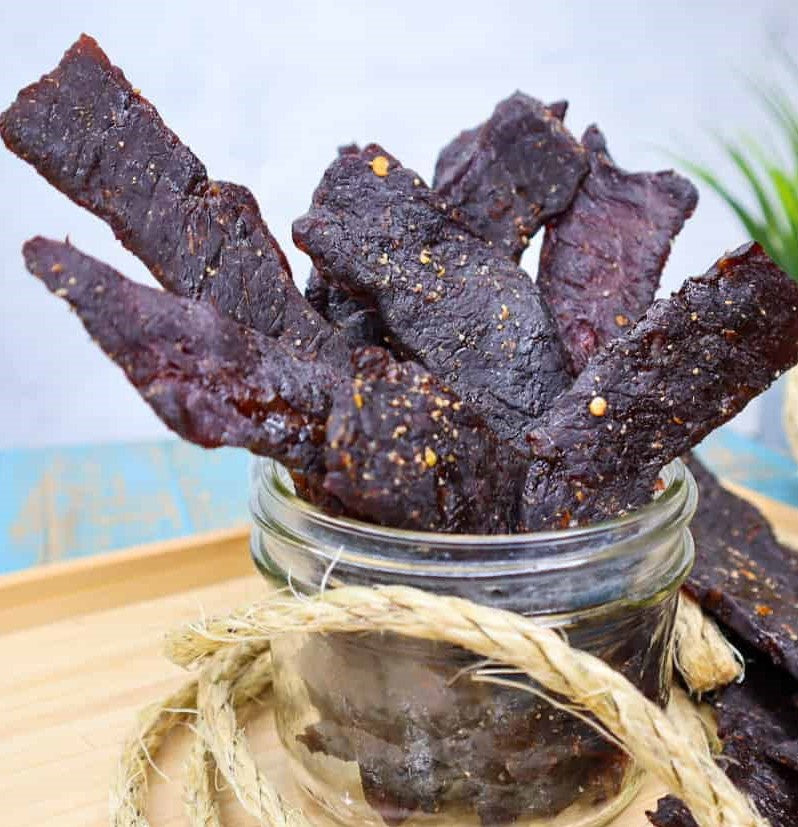 Bar-B-Q Flavored Halal Beef Jerky – 100g | High-Protein Snack | Tender, Slow-Cooked & Perfectly Seasoned