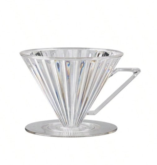 Coffee Drip Filter Resin Coffee Filter Mesh New Transparent Cup Slow Brew Coffee Accessories Plastic Pour Over Coffee Barista Brewing Coffee Funnel Filter Cup