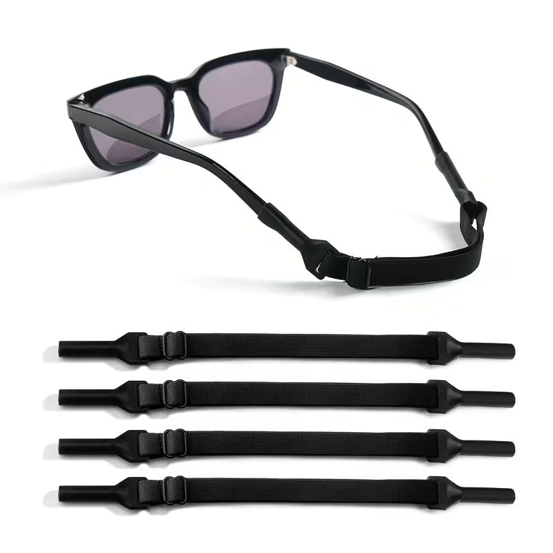 Adjustable Eyeglass Strap | Silicone Glasses Holder Neck Cord | Anti-Slip Spectacle Retainer | Multi-Color | Available in 2 & 4 Pcs Set